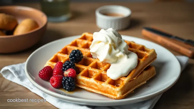 Quick & Fluffy Belgian Waffles in 30 Minutes