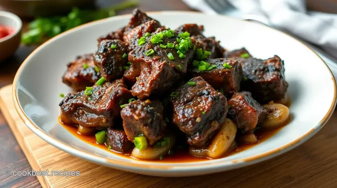 Beef Short Ribs Seasoned with Oxtail Seasoning