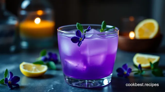 Violet Dreams: The Elegant Crème de Violette Cocktail